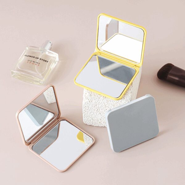 Portable Double-Sided Makeup Mirror - Image 3