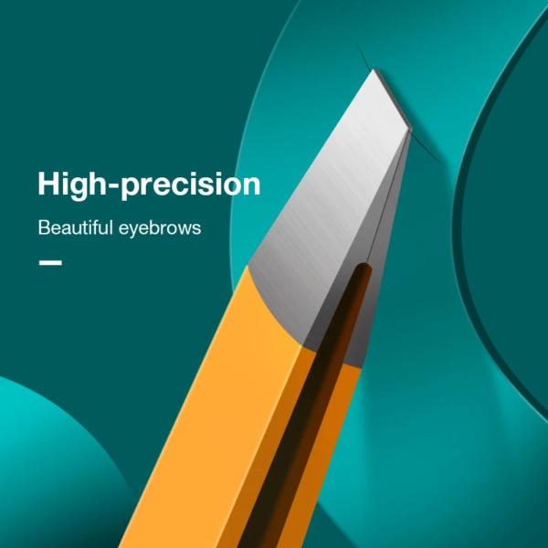 Colorful Stainless Steel Eyebrow Tweezer - Image 2