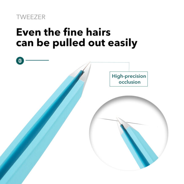 Colorful Stainless Steel Eyebrow Tweezer - Image 6