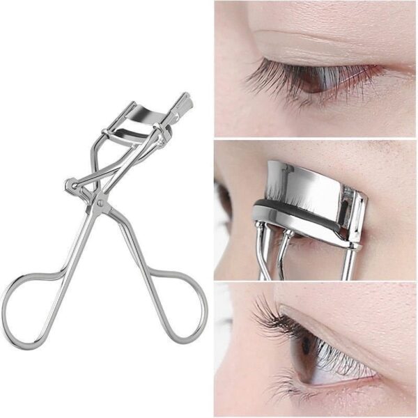Silver Stainless Steel Eyelash Curler - Image 2
