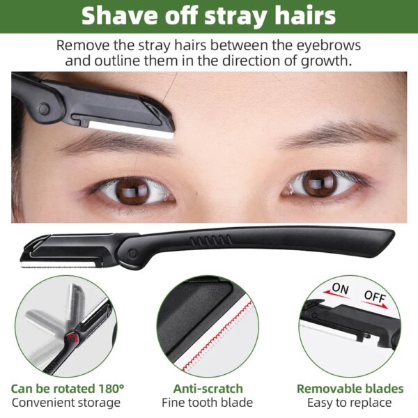 Professional Eyebrow Trimmer Set - Image 3