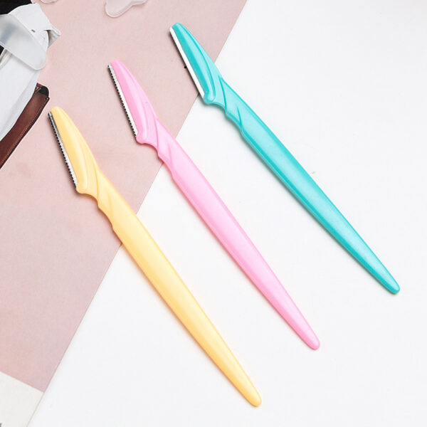 Women's Stainless Steel Facial & Eyebrow Razors - Image 2