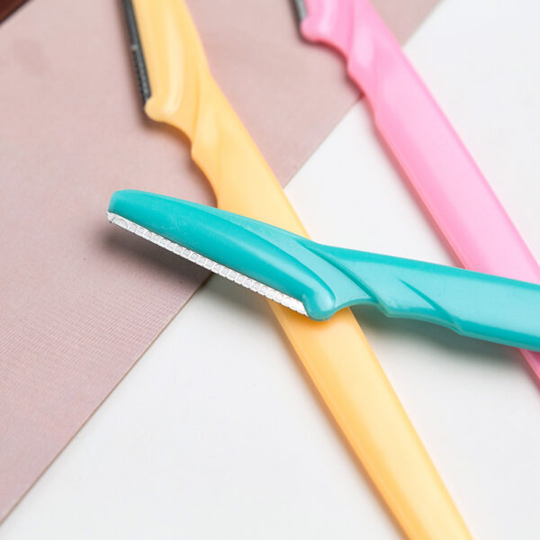 Women's Stainless Steel Facial & Eyebrow Razors - Image 4