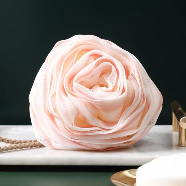 2pcs Flower Shape Shower Puff Bath Loofah Sponge - Image 4