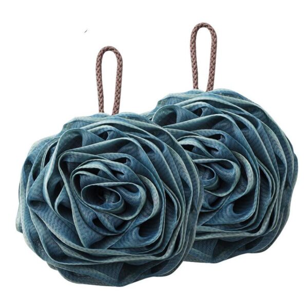 2pcs Flower Shape Shower Puff Bath Loofah Sponge - Image 6