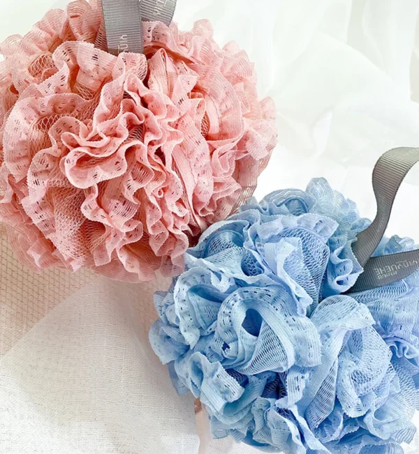 Extra Large Soft Lace Bath Sponge - Image 3