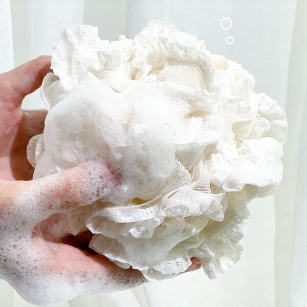 Extra Large Soft Lace Bath Sponge - Image 4