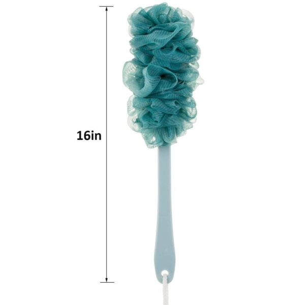 Long Handle Soft Mesh Bath Shower Brush Body Scrubber - Image 5