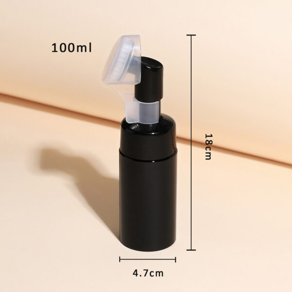 100ml Empty Foam Cleanser Bottle with Brush Pump Dispenser - Image 6