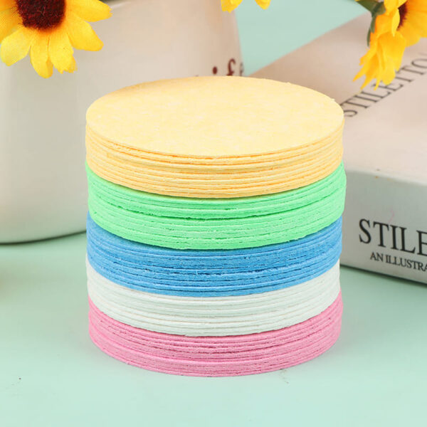 10Pcs Compressed Facial Cleansing Sponges - Image 3