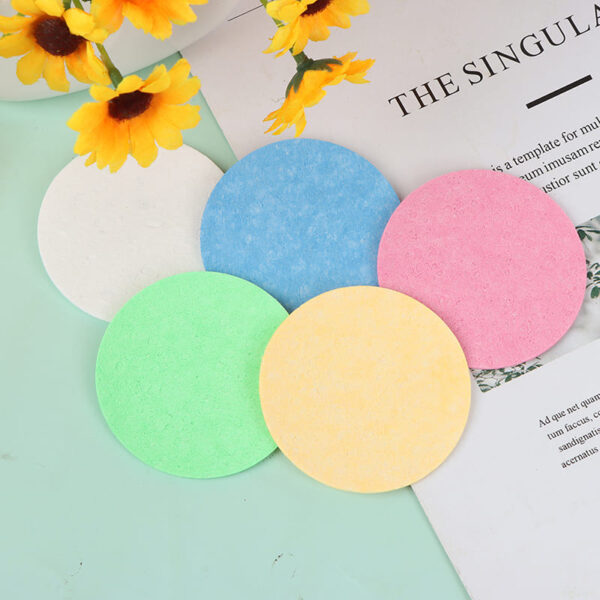 10Pcs Compressed Facial Cleansing Sponges - Image 4
