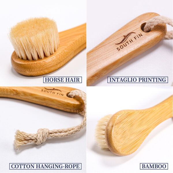Exfoliating Bamboo Facial Cleansing Brush - Image 3