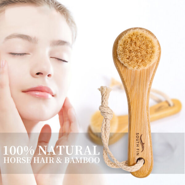 Exfoliating Bamboo Facial Cleansing Brush - Image 2