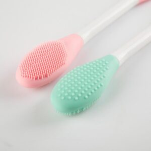 Soft Silicone Double-End Face Mask Brush