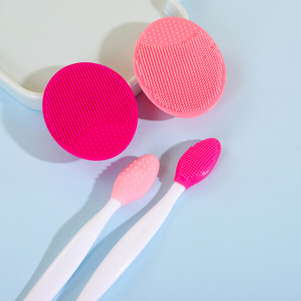 6Pcs Silicone Exfoliating Facial Cleansing Brush Set - Image 3