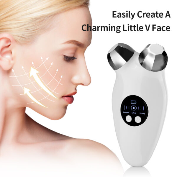 Microcurrent Face Lifting and Firming Device with 45°C Warm Compress - Image 4
