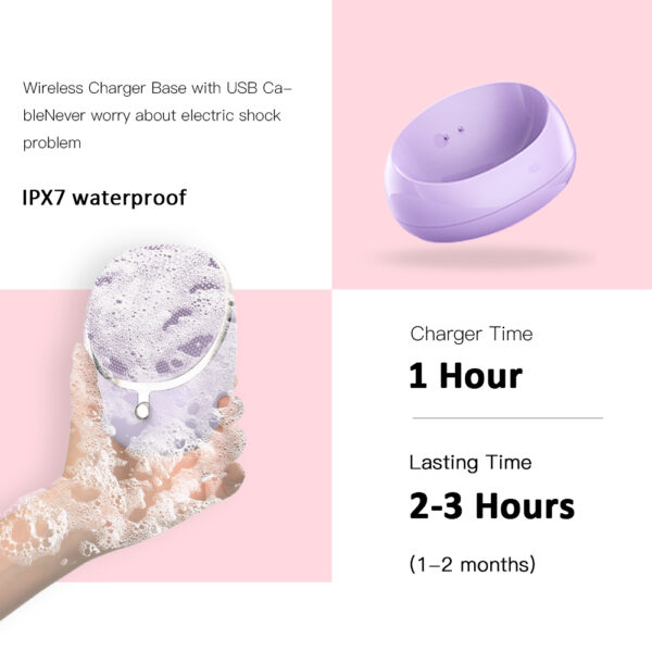 3-in-1 Heated Facial Cleansing Brush - Image 3