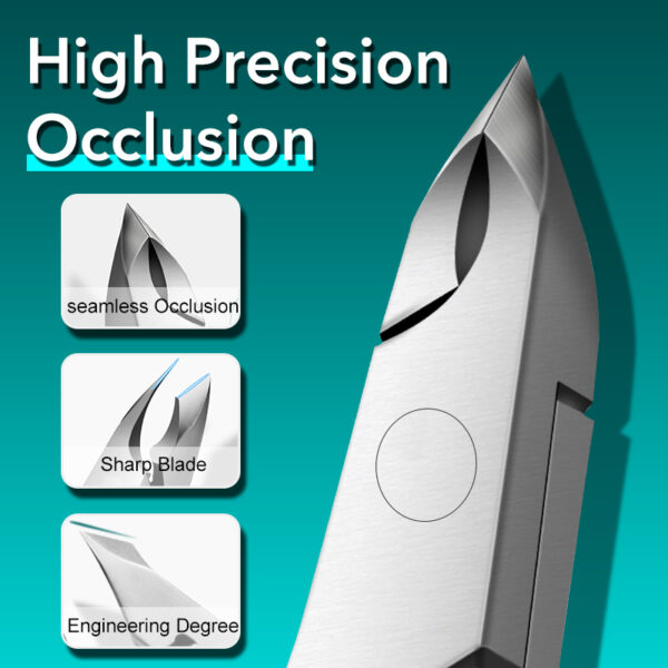 Stainless Steel Cuticle Nippers - Image 3