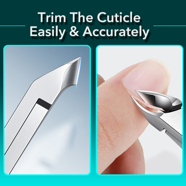 Stainless Steel Cuticle Nippers - Image 4