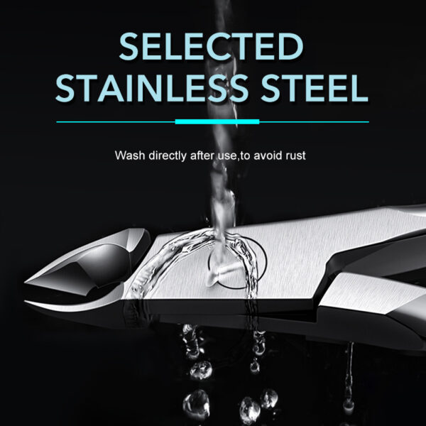 Stainless Steel Cuticle Nippers - Image 6